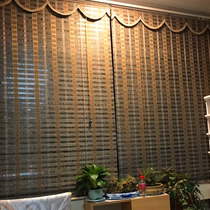  Chinese and Japanese bamboo curtain lifting roller curtain High shading Bed and breakfast tea room Restaurant study balcony Classical decorative curtain