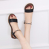 Giày gió nhẹ nhàng retro sandal nữ sinh viên hè 2018 phiên bản mới của Hàn Quốc có độ dốc với đáy dày dày sang trọng sandal cao gót Sandal