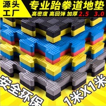 Dojo floor mat thickened 4 cm 3 cm large double-sided non-slip and anti-fall 2 5cm soundproof sanda mat customized