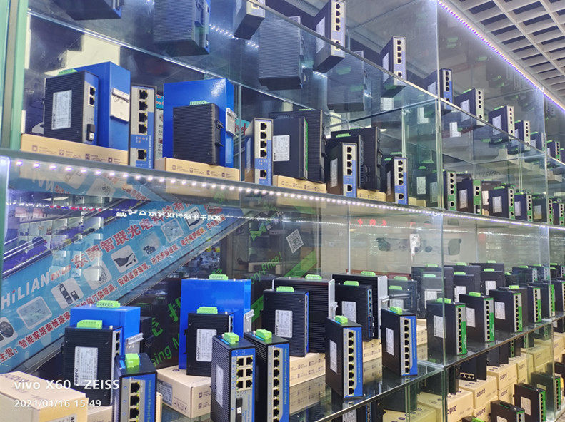 Huaqiang North Audio Video HD Optical Transceiver VGA Fiber Extender VGA to Fiber Optic 1080P