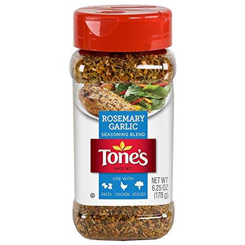 Tones Rosemary Garlic Seasoning NO MSG 6 25oz Bott