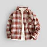 班比纳 Осенняя хлопковая детская рубашка для мальчиков, детская одежда, подходит для подростков