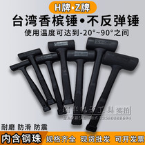 Taiwan Shockproof Caoutchouc Hammer caoutchouc Hammer E-030-065MM Champagne Hammer Tile Étage Mont Hammer Caoutchouc Hammer