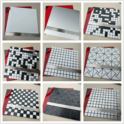 Самостоятельная трехмерная обои кухонные туалетные фоновые стены старая плитка Алюминиевая пластиковая доска мозаика KTV строительные материалы