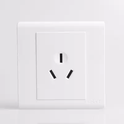 Chint 16A air conditioning socket three hole three plug socket 86 type wall socket switch socket NEW7D