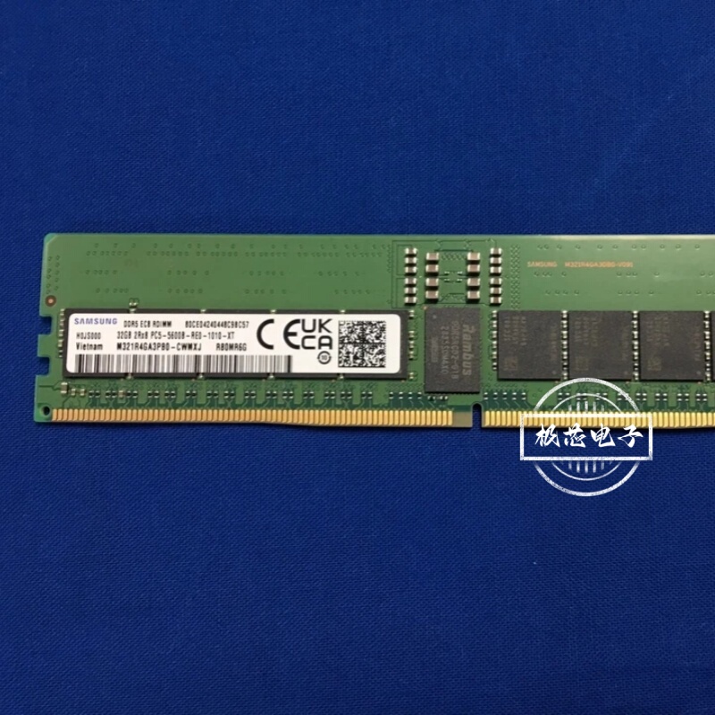 Samsung 32g 2Rx8 Pc5-5600B Ecc Reg Server Memory M321R4Ga3Pb0-Cwm
