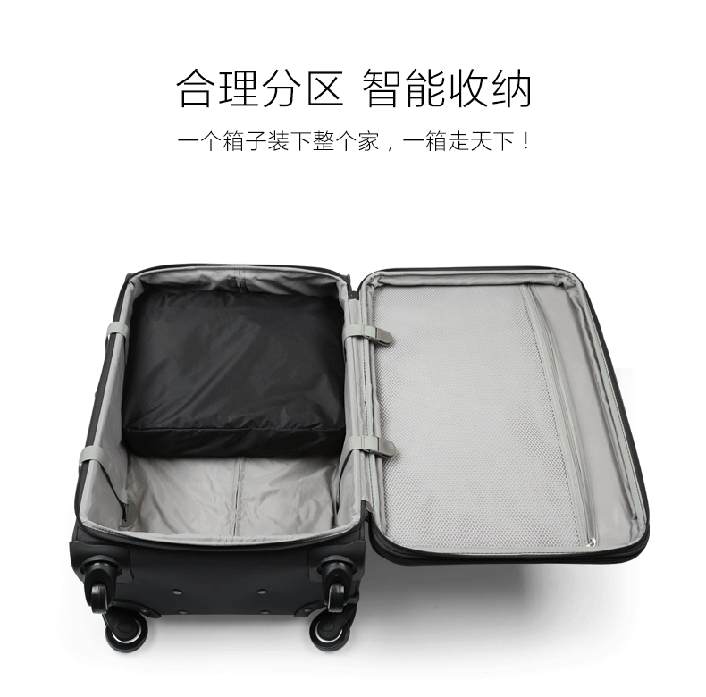 Han hành khách hành lý nam nữ vali phổ bánh xe mật khẩu hộp 20 inch lên xe đẩy 24 inch trường hợp xe đẩy 26 inch vali kakashi