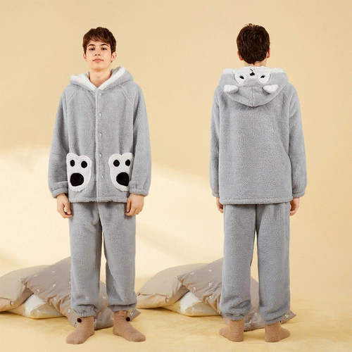 Livhart Leocho совместное хриплом пижам Паджамы набор домашней одежды Shiba inu Home Clothing может быть на открытом воздухе