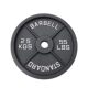 Matte Cast Iron Barbell Plates, Pure Iron Four-Ribbed 1kg Barbell Plates, Squat Exercise Dumbbell Plates, Large Hole Weightlifting Plates