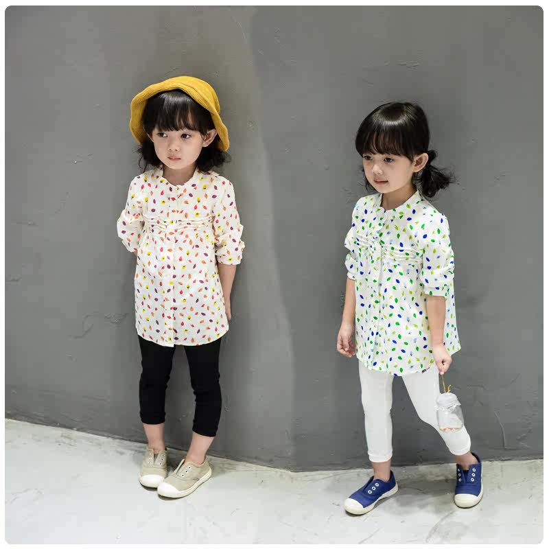 Chemise fille CIKICOKO à manche longue - Ref 2084948 Image 13