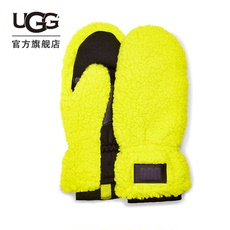 Перчатки ugg 2020秋冬新款女士配件羊羔绒连指手套logo款多色手套 20168
