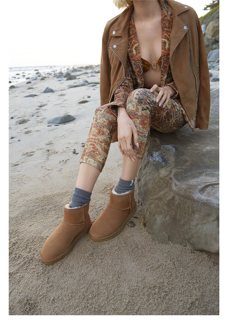 双12预告 UGG Classic Mini II系列 防水防污 经典短款女式雪地靴 双重优惠折后￥579.2包邮（限前1小时）多色可选