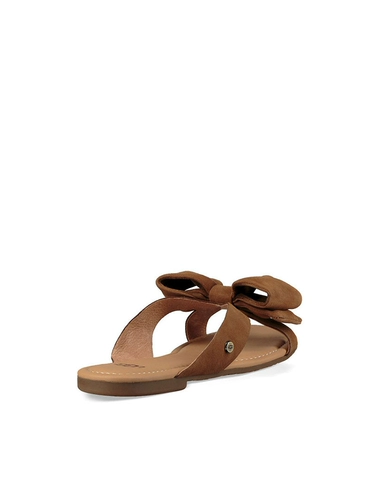 UGG Летние сандалии для отдыха, слайдеры с бантиком, тапочки