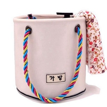 Bath basket bath bag portable waterproof bath basket portable Korean fan bath bag bath bag bath basket