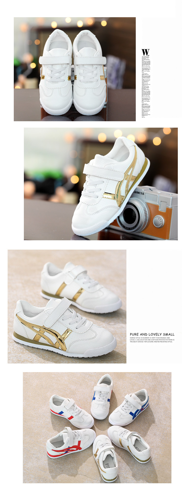 Chaussures enfants pour printemps - semelle caoutchouc - Ref 1037870 Image 14