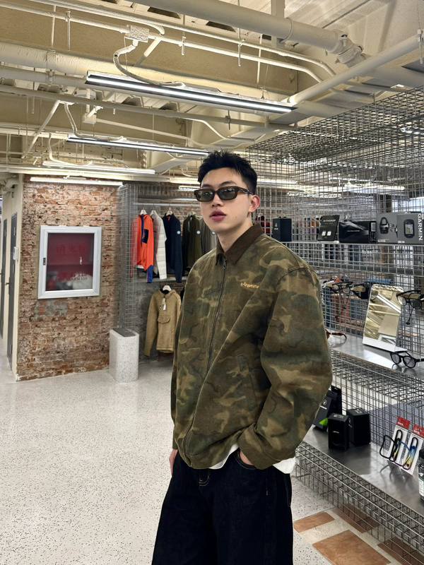 Hawaii 2026 Spring Cleanfit Camouflage Jacket Men's Outerwear Jacket Melard Barn Style Workwear