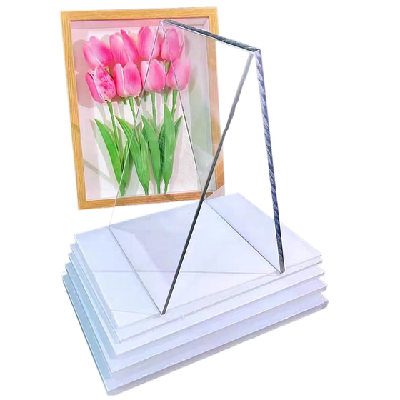 Highly transparent plastic board acrylic transparent board diy plexiglass board partition PC board pvc hard board processing