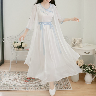  良品秀汉服改良连衣裙两件套