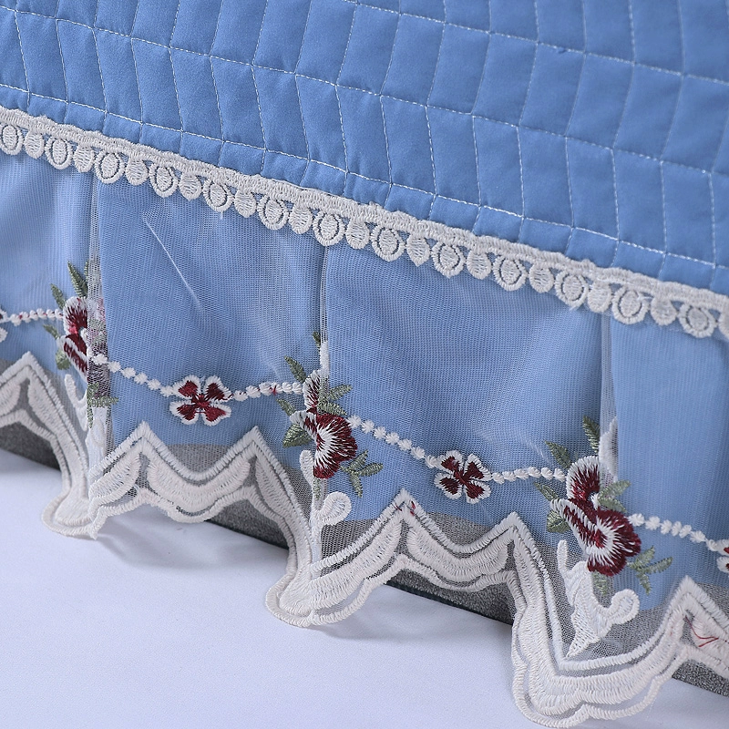 Gió Bắc Âu đầu giường che giường mềm túi bụi che phủ giường bìa bảo vệ 1.8 giường căng vải 1,5 giường - Bảo vệ bụi