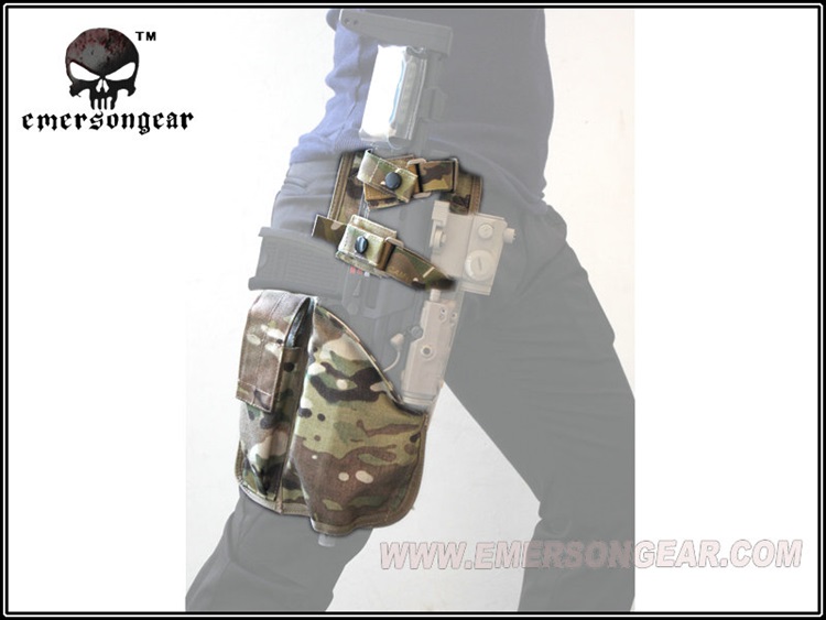 Emerson MC Original Webbing Military Fans Field CS Eat Chicken MP7 Leg Hanging Bag Tactical Leg Bag Leg Cover Kit