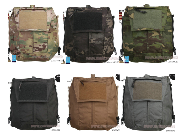 Emerson MC original webbing CPC NCPC AVS JPC2 0 vest zipper version water bag sundry bag