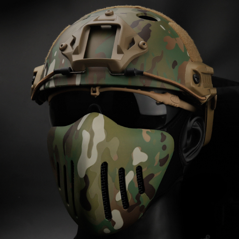 Glory Knight anti-shock tactical mask outdoor military fan field CS eat chicken end breathable mask COS mask