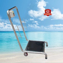 Swimming pool equipment stainless steel 304 # water pump cart trolley cleaning car with switch manufacturer direct