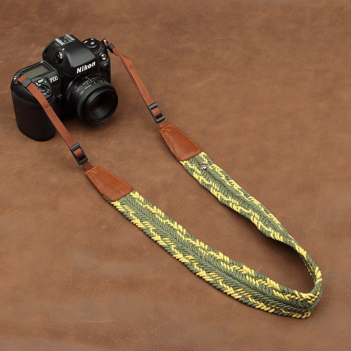 cam-in Woven Series Professional Fashion Camera Hug Bag Universal Interface cam8611-2