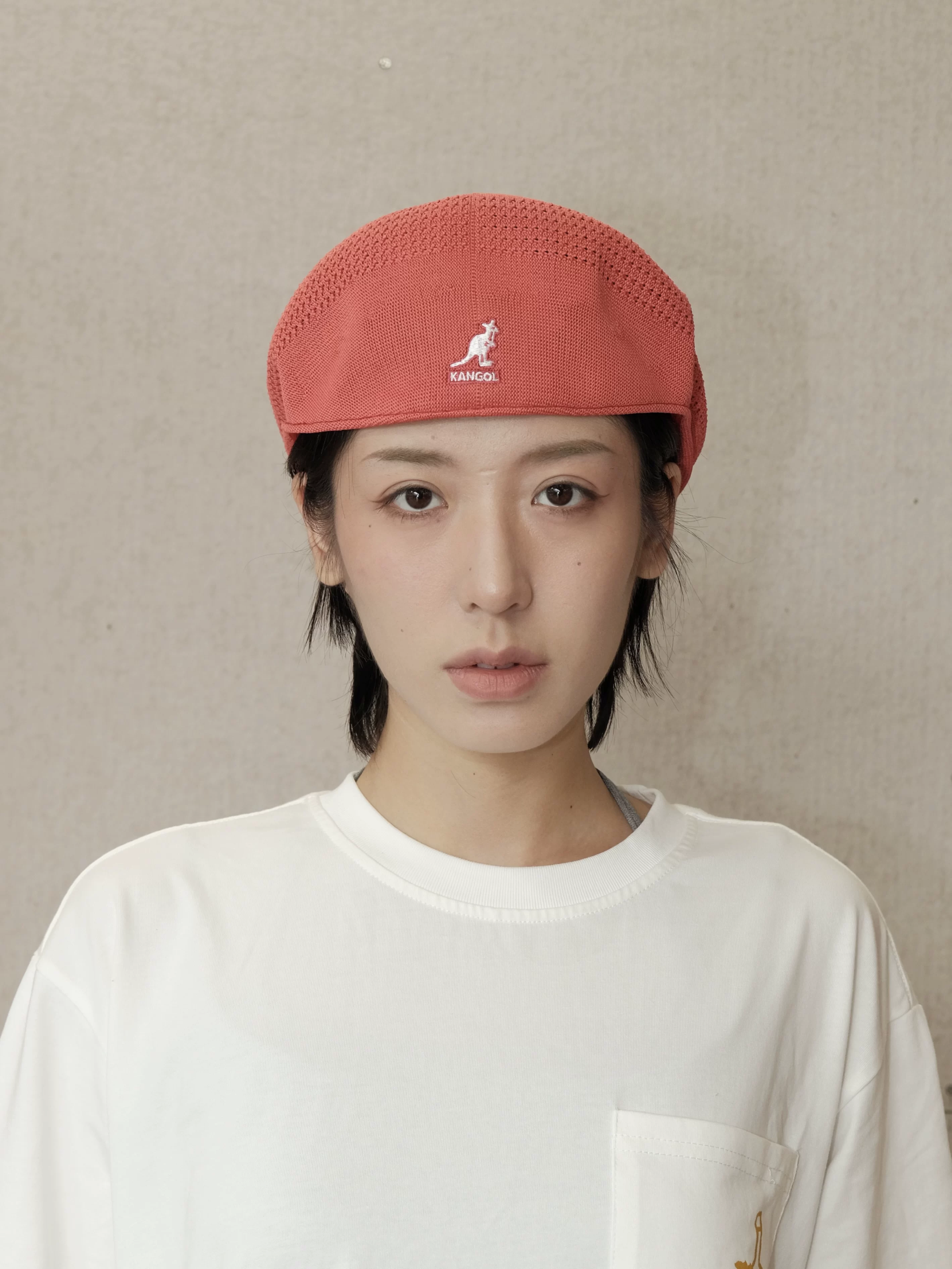 Кангол 504 CAP Kangaroo Wool Vocal Duck Tongue шляпа художника Wang Jiaer's та же сеть глаз