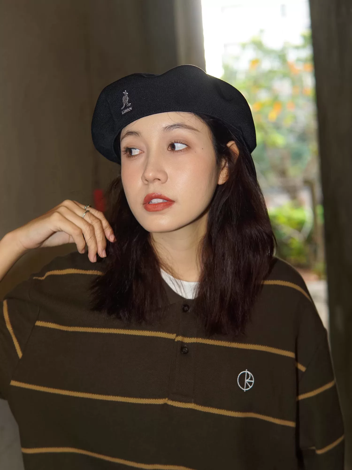 Головной убор KANGOL Tropic Halifax кенгуру берет газетная шляпа сетчатая шляпа для мужчин и женщин