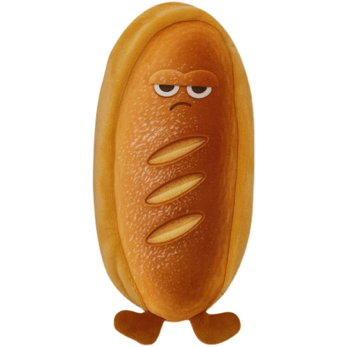 Забавный эмоциональный мультяшный пенал, японская плюшевая подарочная коробка для школьников, хлеб, тост, подарок на день рождения