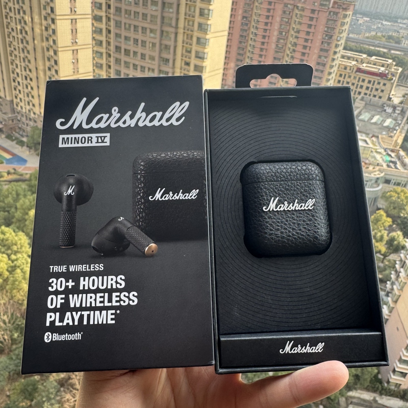 Second-Hand Marshall Minor Iv True Wireless Bluetooth Earphones, Semi-In-Ear