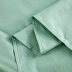 giường một mảnh bộ doanh nghiệp giường khăn trải giường Simmons bảo vệ tay áo bông rắn màu bông nệm bụi che giường bìa 1.8m - Trang bị Covers