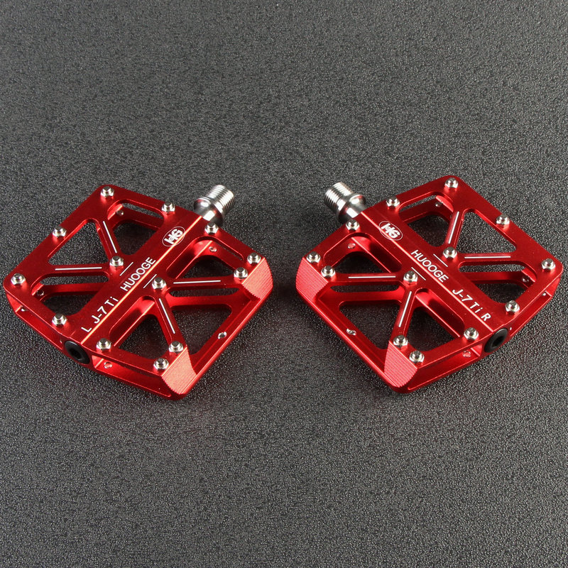 Shenzhen Huooge J7 Mountain Bike Bicycle Aluminum Alloy Bearing Pedals Super Hot Sale Shenzhen Huooge J7 Mountain Bike Bicycle Aluminum Alloy Bearing Pedals Super Hot Sale
