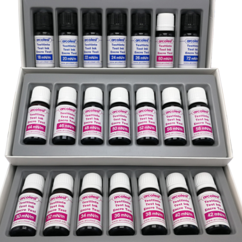Original imported German arcotest pink dyne liquid 18 ~ 72 dyne tension test solution
