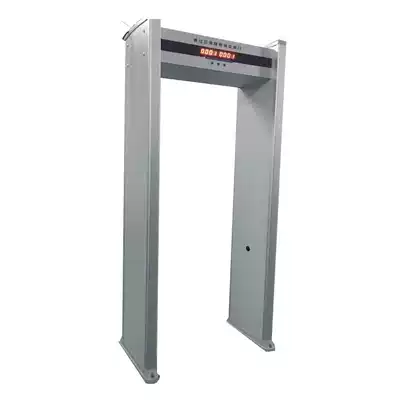 Security gate metal detection door luxury six district with light bar KTV cinema detector metal security gate Xinjiang