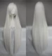 Coser Anime Wig 100CM Wig COSPLAY Universal Long Straight Hair Female Nhiều màu Long Straight Gửi quà tặng - Cosplay