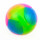 Светящийся эластичный мяч для собак, устойчивый к укусам self-hi toy ball, домашний плюшевый бойцовский золотистый ретривер self-hi toy, трехцветный мяч mini 4