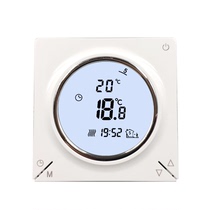 Water floor heating thermostat intelligent floor heating switch electric heating actuator control panel room temperature control programmable u