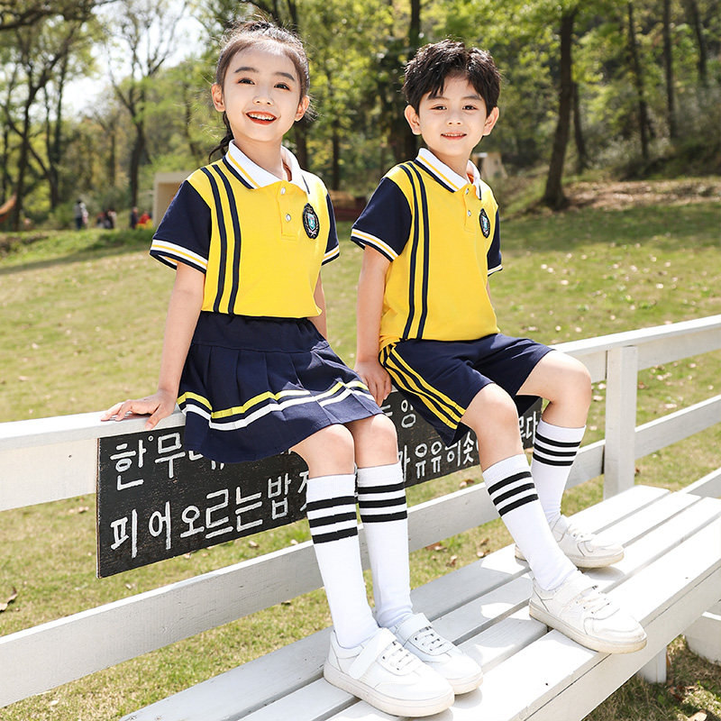 Primary school uniform Summer Kids College Wind Kindergarten Park Clothes for First Year Sports Clothes