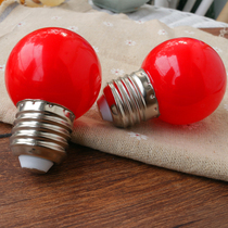 Color bulb e27 screw LED light red Green Blue warm white bright home decoration interior decoration energy saving lamp