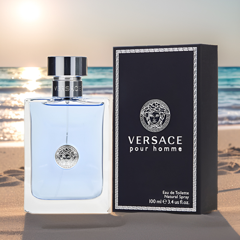 Authentic Versace Men's Perfume Classic Eau De Toilette 100ml Regular Size Li Xian Same Style Simple Packaging Authentic Versace Men's Perfume Classic Eau De Toilette 100ml Regular Size Li Xian Same Style Simple Packaging