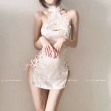 Сексуальная пижама, кружевное ципао, униформа, комплект