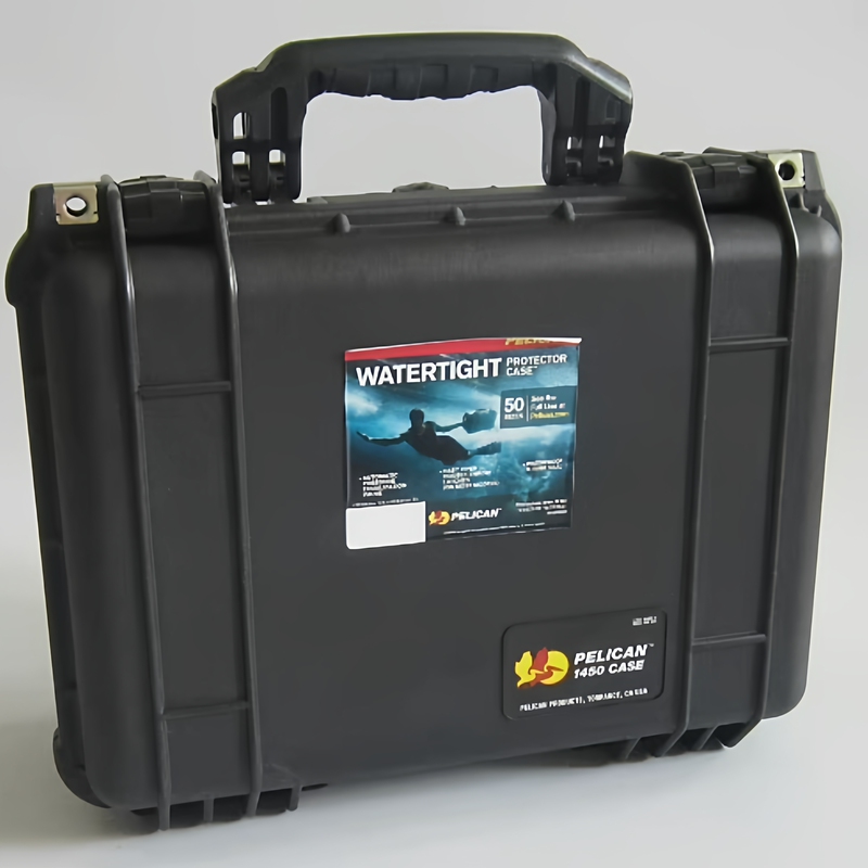 Pelican 1450 Safety Box Equipment Box Suitcase IP67 Waterproof Protective Tool Box Pelican 1450 Safety Box Equipment Box Suitcase IP67 Waterproof Protective Tool Box