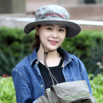 China Photographers Association cotton jungle hat can be turned up to the hat hat full-brimmed hat fishermans hat Dome