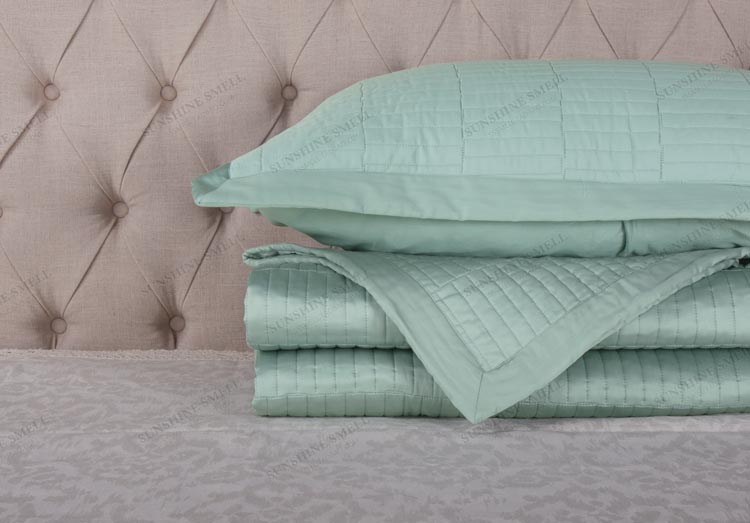 Bông satin chần bằng giường bao gồm ba bộ mùa xuân và mùa hè bông American mùa xuân và mùa hè giường quilted tờ điều hòa không khí