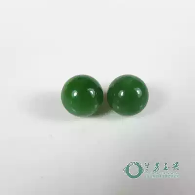 Xinjiang Hetian Jasper beads Loose beads Fidelity jade beads a goods natural bracelet Anklet necklace Passepartout