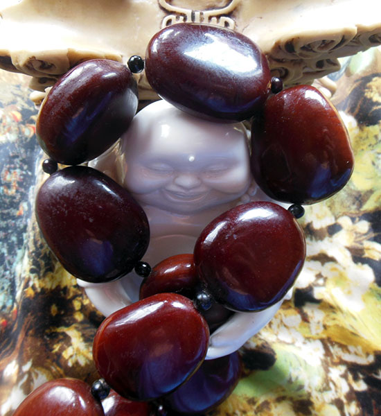 Should Long live in life India on top of natural oversized original seed over Kong Longwen to play Bodhi Buddha Pearl with Pearl car pendant
