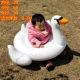 Trẻ em flamingo bơi vòng bé ngồi thiên nga trắng gắn bé bơi vòng kỳ lân đồ chơi bơm hơi phao bơi to