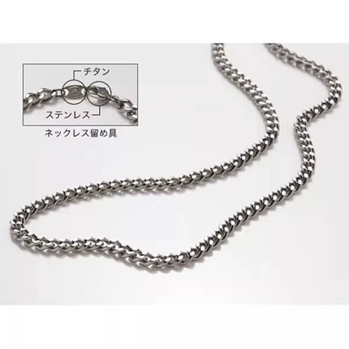 Ожерелье из чистого титана Phiten с высоким содержанием титана, ожерелье из шейного позвонка, кольцо на шею, Япония закупает титановую сталь